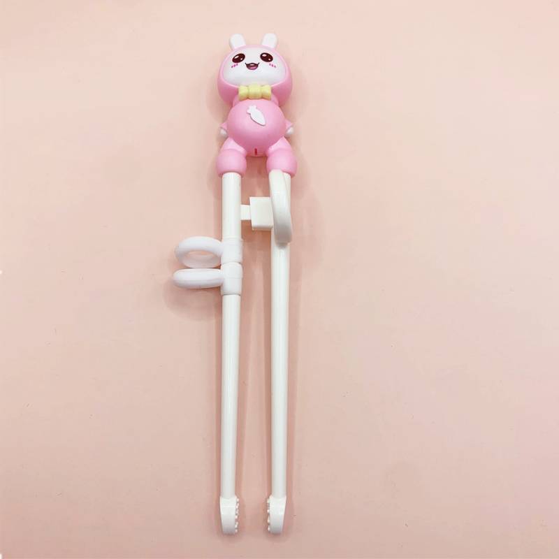Pink rabbit (separate chopsticks)