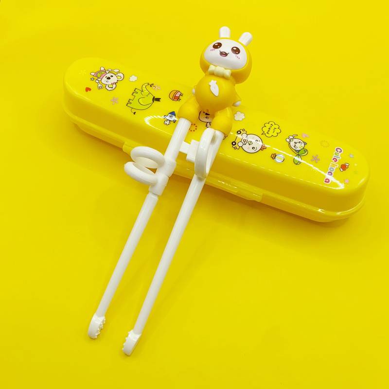 Yellow Rabbit (chopsticks+storage box)