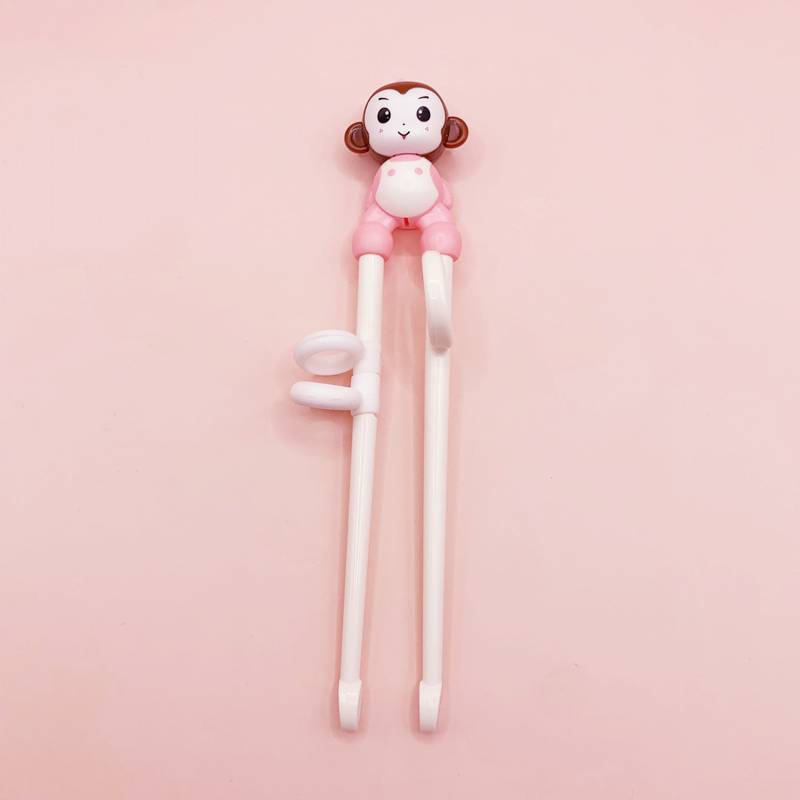 Pink monkeys (separate chopsticks)
