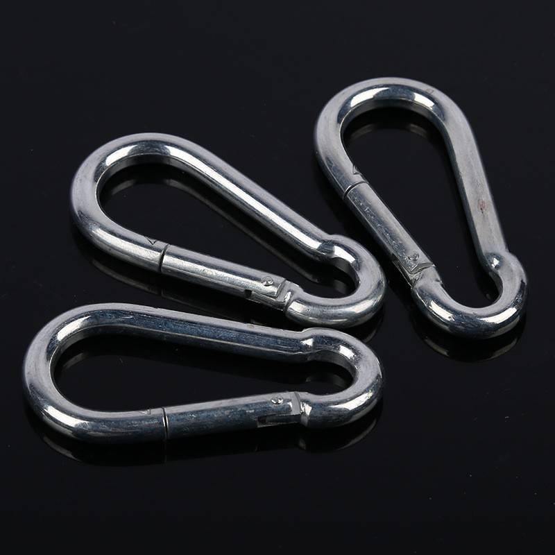 Climbing buckle gourd buckle welding ring buckle pull rope resistance belt accessories track and field training equipment auxiliary matching