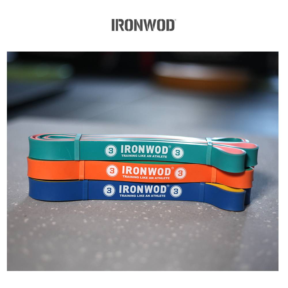 Ironwod elastic band of fitness men's and women's strength training resistance belt yoga pull bands to the upward auxiliary rope