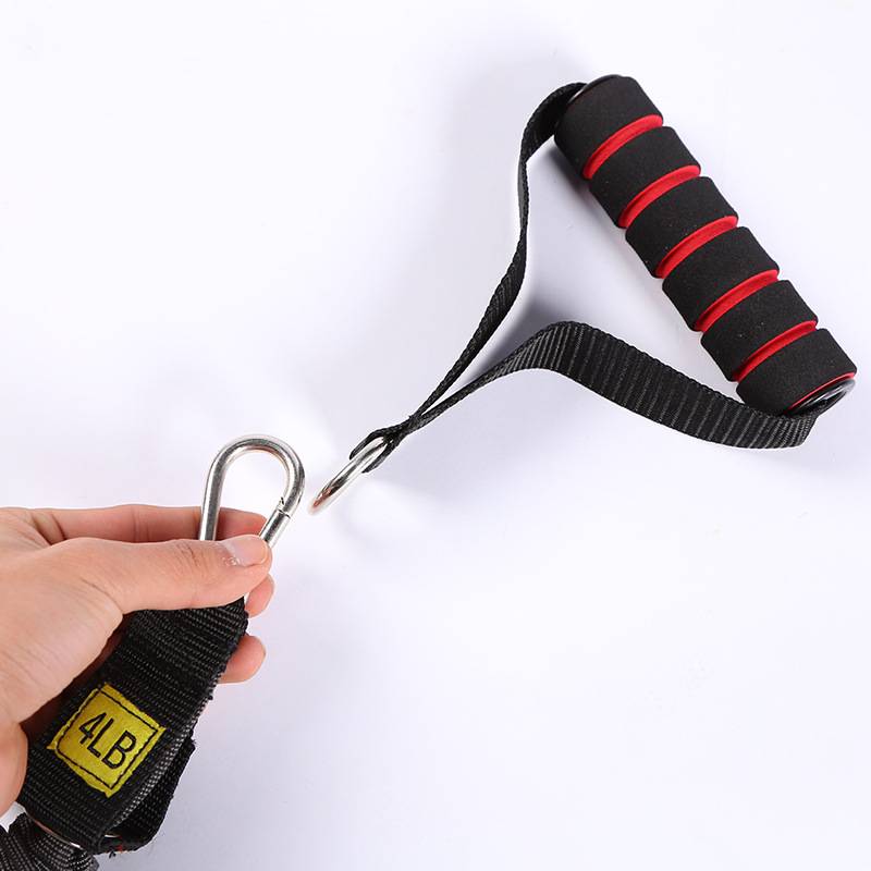 New models of tensile rope auxiliary supplies Student track and field training resistance with yoga rope latex sloping strap cross -mirror