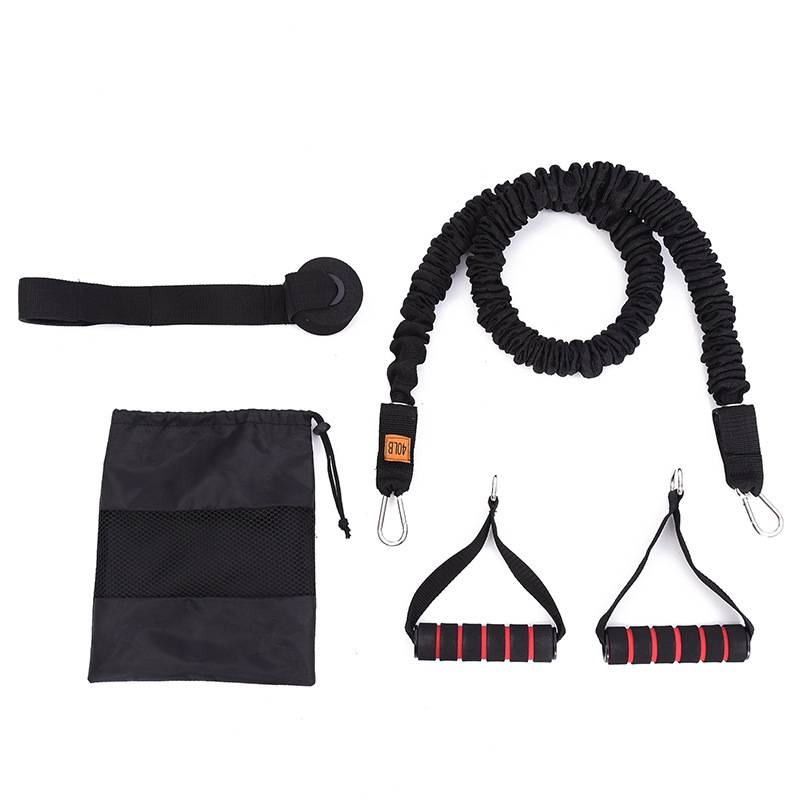 New models of tensile rope auxiliary supplies Student track and field training resistance with yoga rope latex sloping strap cross -mirror