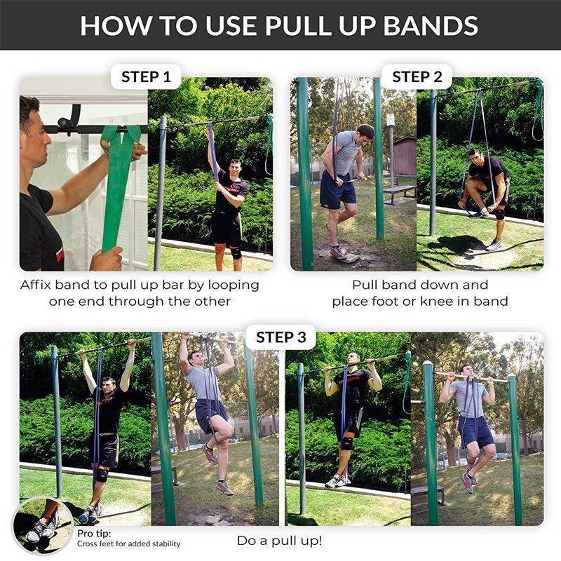 Fitness elastic bands of the upward resistance belt strength training elastic rope men's yoga stretching auxiliary tension band