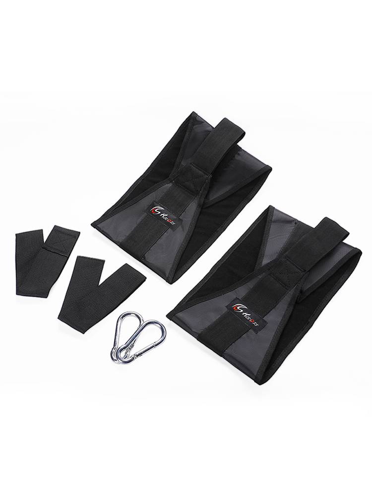 Abdominal muscle training band cantilever strap suspension assisting the health abdomen house hook up with a strap