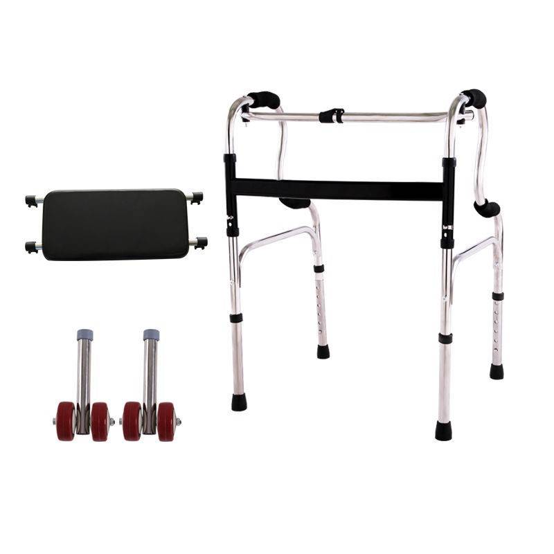 Thick stainless steel reinforced double -curved+leather soft seat+red