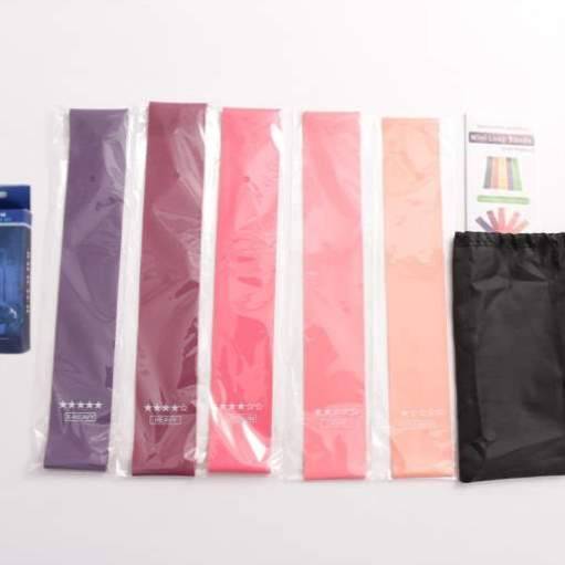 Five -piece set of latex gradients [cloth bag+instructions into color box]