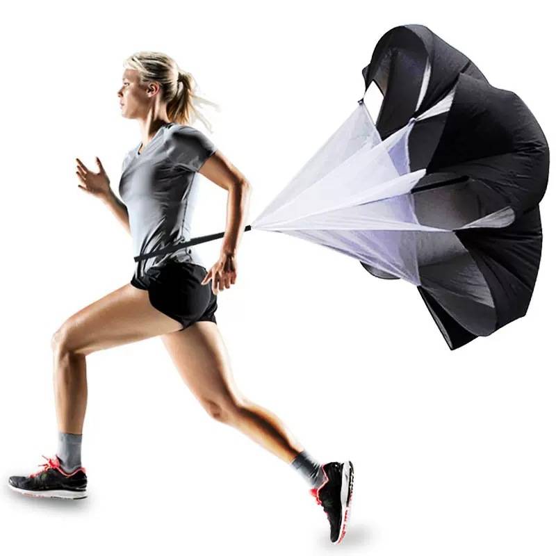 Resist umbrella football field run-and-run adult children with a body-weight explosive endurance training aids