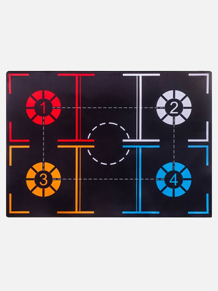 Basketball footsteps training room sound insulation home quiet children's mute children's ball control ball pace training auxiliary equipment