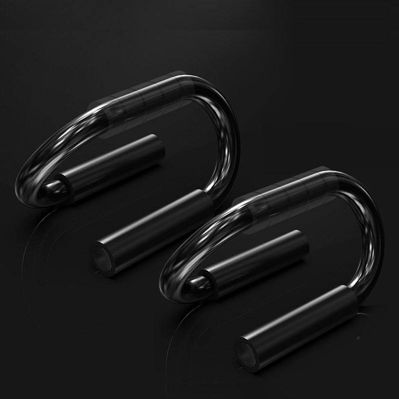 [Metal Black 1 pair] Thicked steel load bearing 200kg