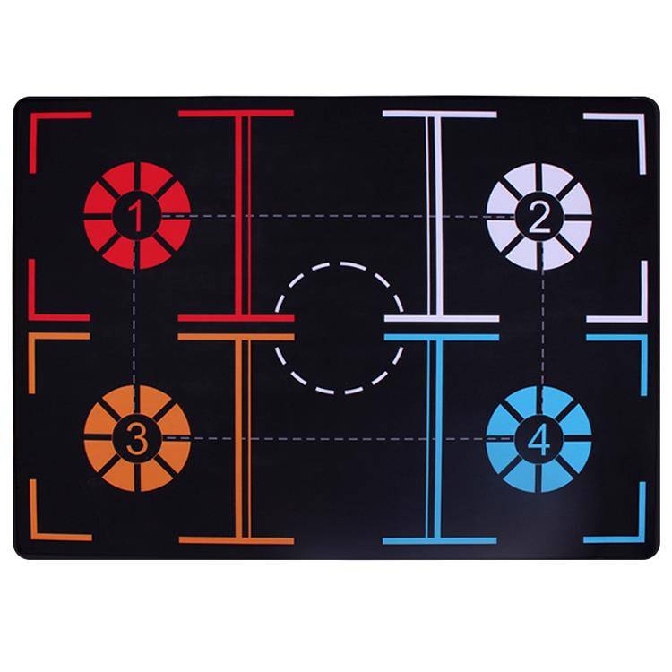 Basketball footsteps training pads thick anti -slip home indoor sound insulation children's ball control ball pace auxiliary training pad