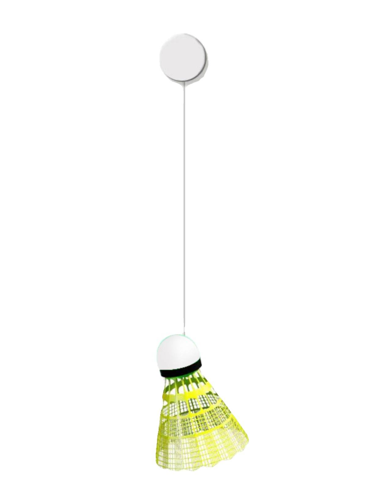 Badminton training device Household single -player single -played fitness sparring trainer back rotation ball