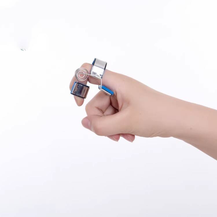 Finger splint finger set of joint correction fixed protection of finger power training activity equipment spring assistance