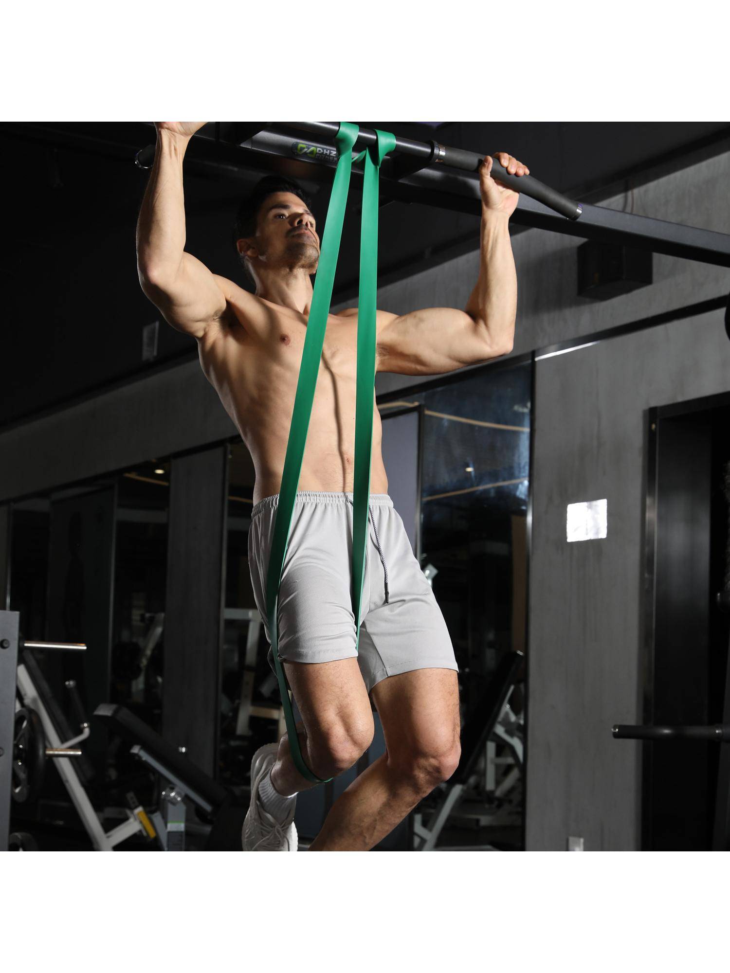 Fitness elastic bands of the upward resistance belt strength training elastic rope men's yoga stretching auxiliary tension band