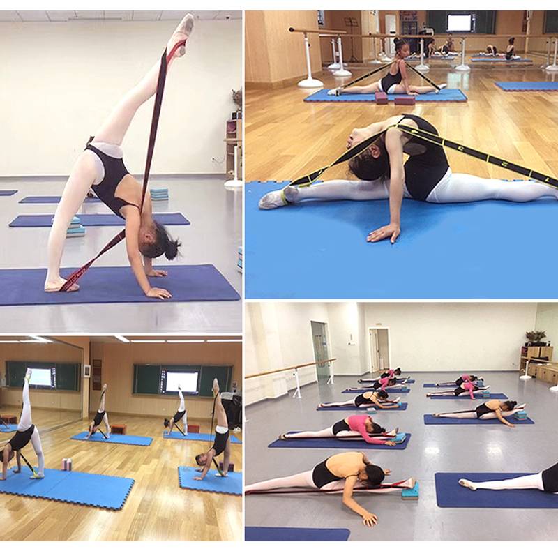 Dance fitness tension correction multi -segment with yoga auxiliary training open shoulder beauty back elastic resistance tension zone
