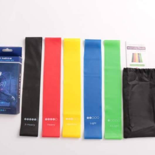 TPE-five-piece set, with strength label [cloth bag+instruction manual entering color box]
