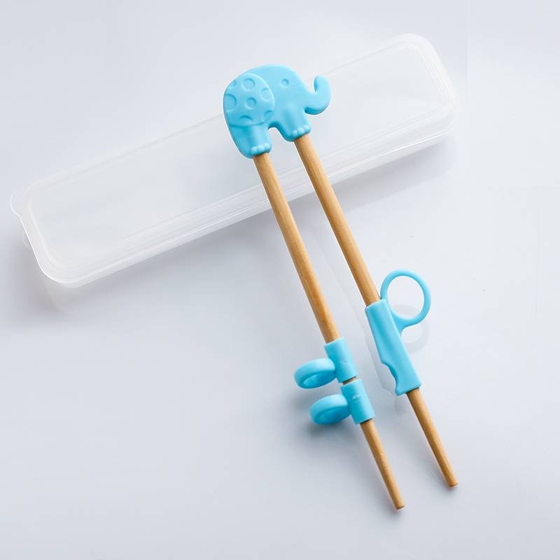 Baby practice chopsticks (Nanzhu Belt Storage Box)