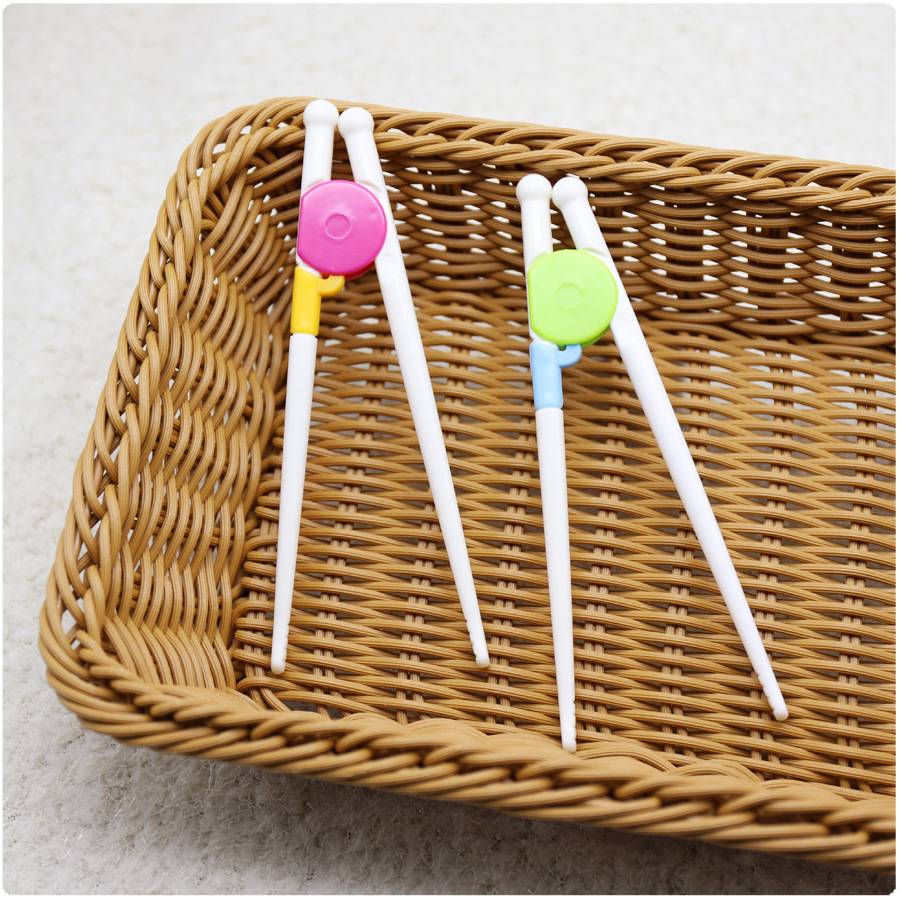 Japanese children's training chopsticks second -stage infants and young children auxiliary eating correction special learning chopsticks household tableware