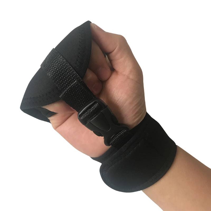 Auxiliary paraplegic exercise kit for hand-to-fist and hand-to-hand exercise