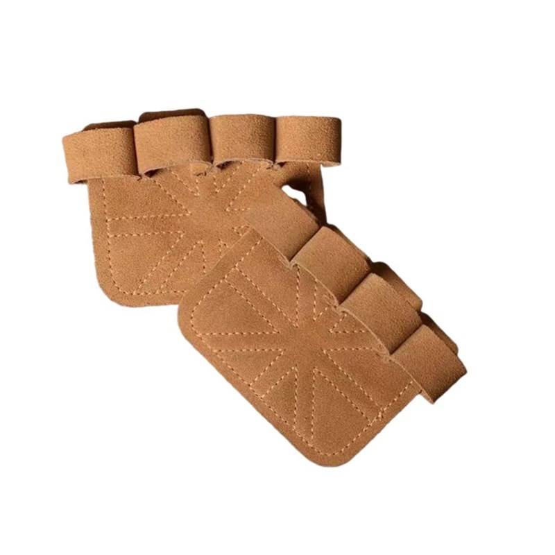 Fitness gloves B binding upward grip with men's four -finger fitness palm picked piano auxiliary glove women's training equipment