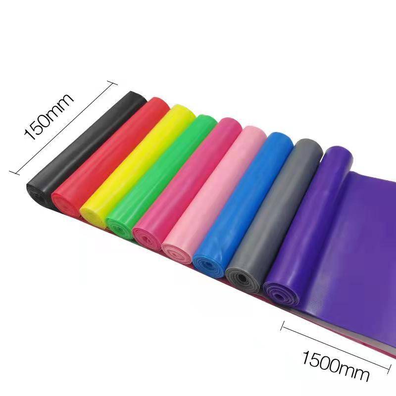 Plastic stretch rope exercise durable and multi -function student tensor abdominal muscles auxiliary armor arm force traveled foot stepping on