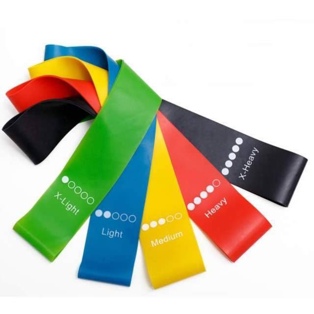 Practice the tuber's tuber movement thickened high resistance elastic band auxiliary yoga rubber ring portable special training device,