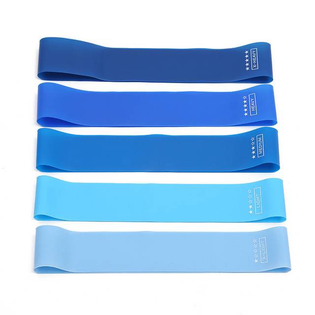 5 blue gradient models