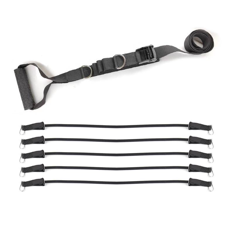 Direction upward auxiliary band of single -rod suspension elastic rope fitness training band household exercises multi -function unlimited weight