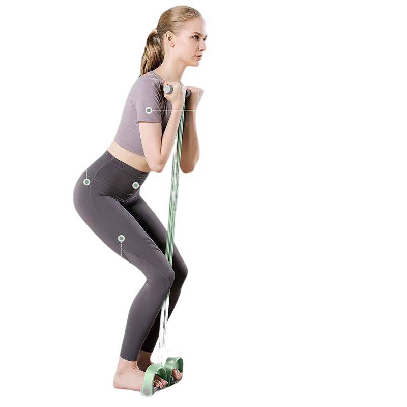 Step pilot tensilers, men and women reduce their waist and thin belly, open back training leg stretcher upper lying up to sit and sit auxiliary tension ropes