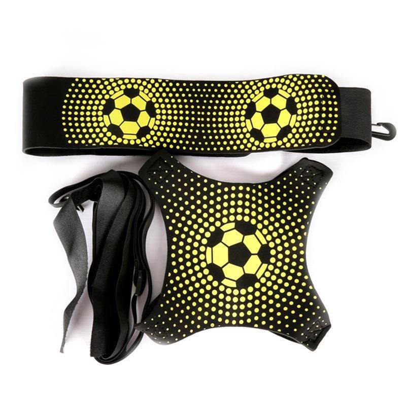 Soccer training aided football training to bring back scrambling with volleyball buttons