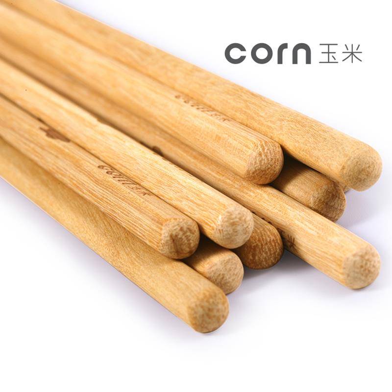 Solid wood children's chopsticks training chopsticks, baby learning chopsticks, 3 years old 6 children to eat auxiliary chopsticks three correction tableware