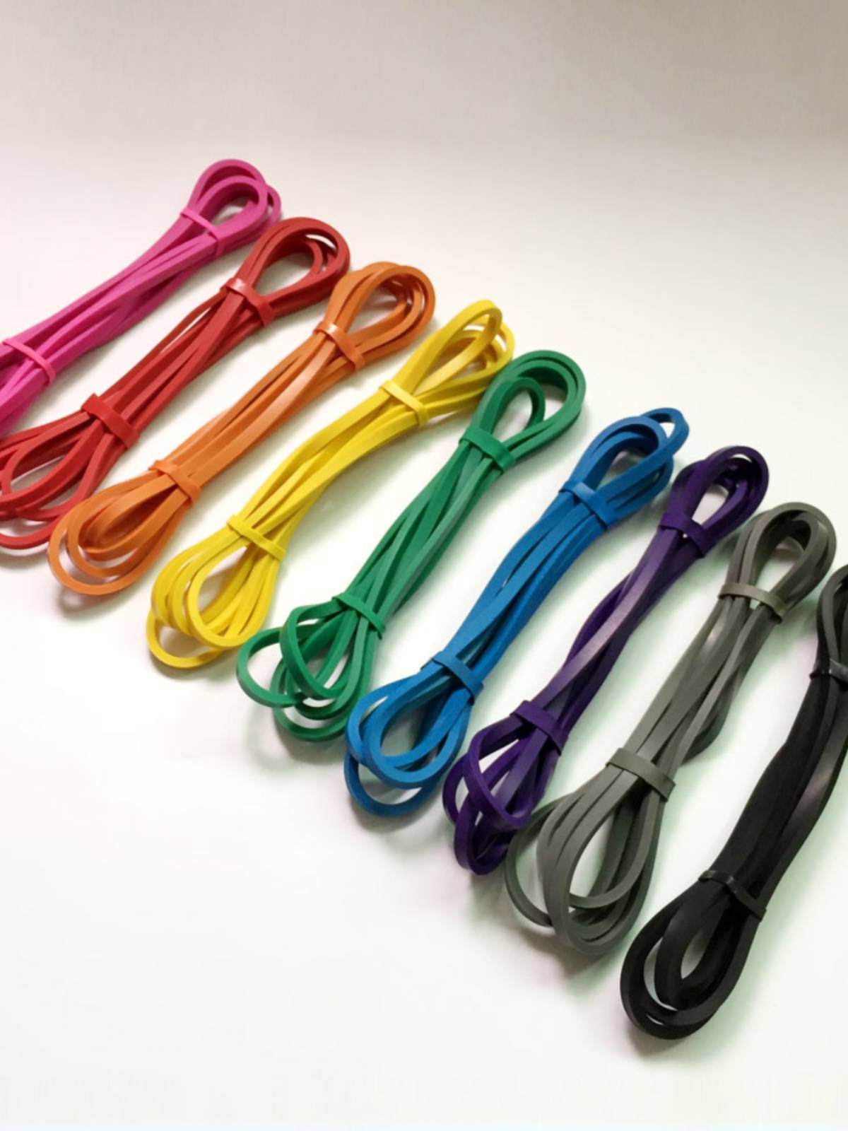 Children's yoga dance training pull band -shaped horse split split assistance band extension and elastic band multi -color