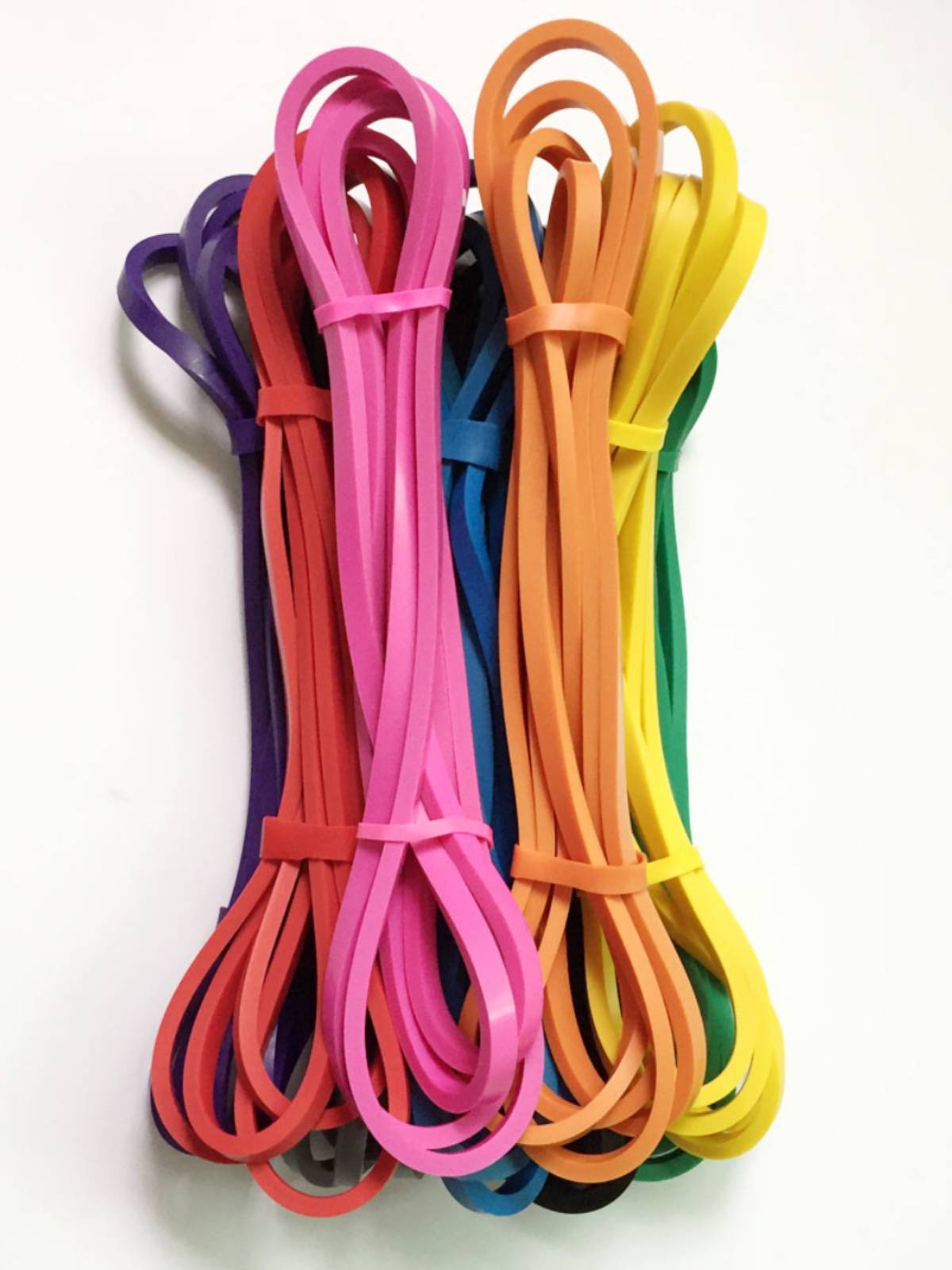 Children's yoga dance training pull band -shaped horse split split assistance band extension and elastic band multi -color
