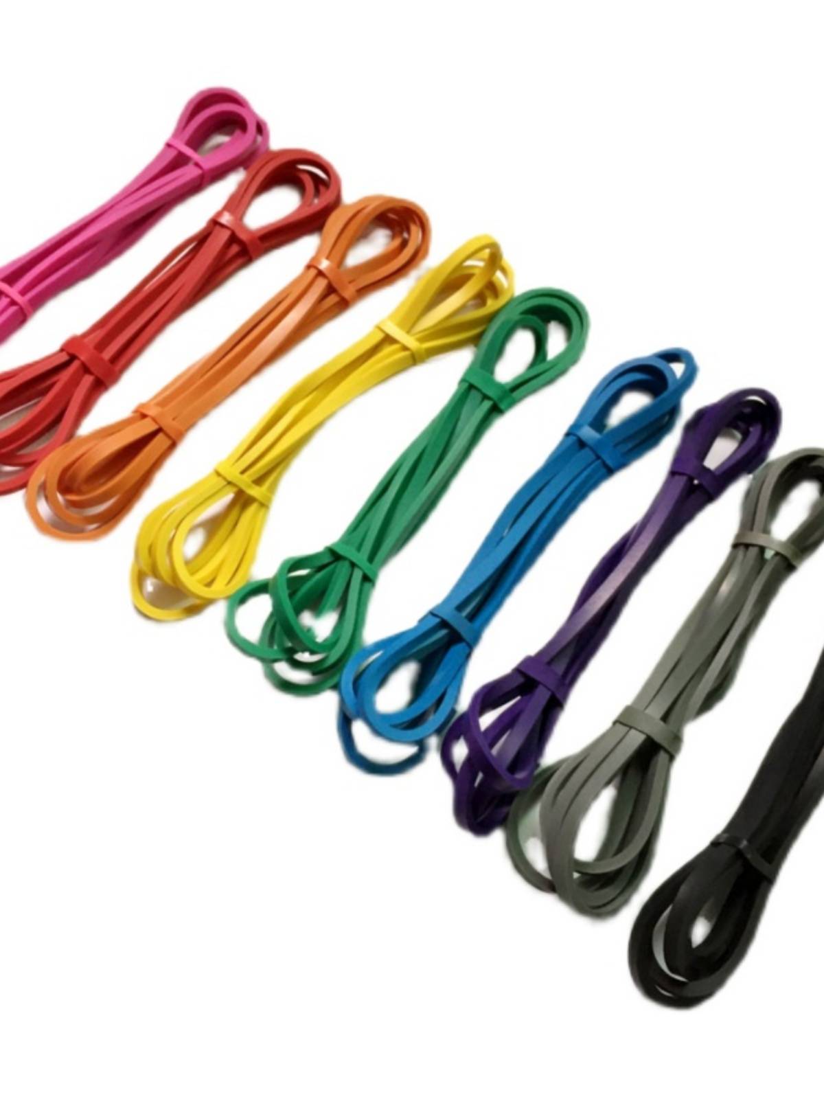 Children's yoga dance training pull band -shaped horse split split assistance band extension and elastic band multi -color