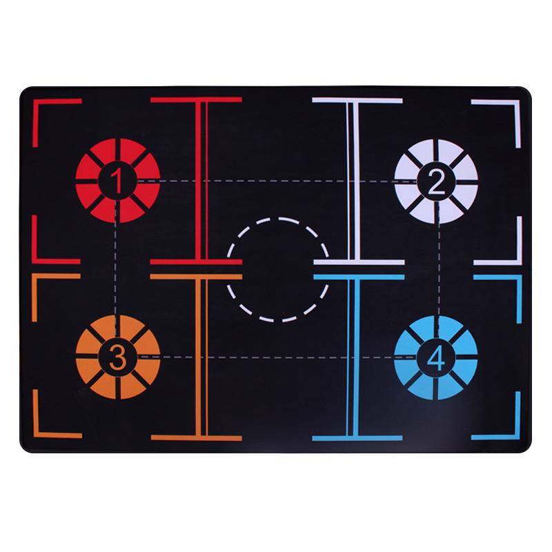 Basketball footsteps training room indoor sound insulation home paceing ball control equipment assisted equipment physical auxiliary training pad