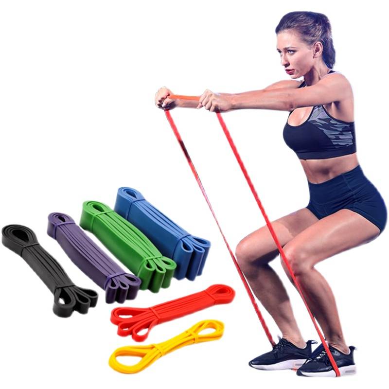 Elastic band fitness men's rubber band power training women's bodies to assist with resistance with resistance to pull tension ropes
