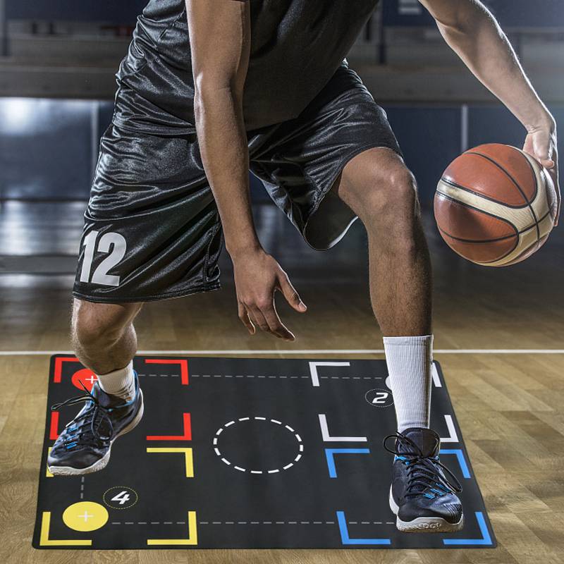 Basketball Training Auxiliary Equipment Power Control Ball Following Training Silent Patient False Personal Wall Interference Obstacles