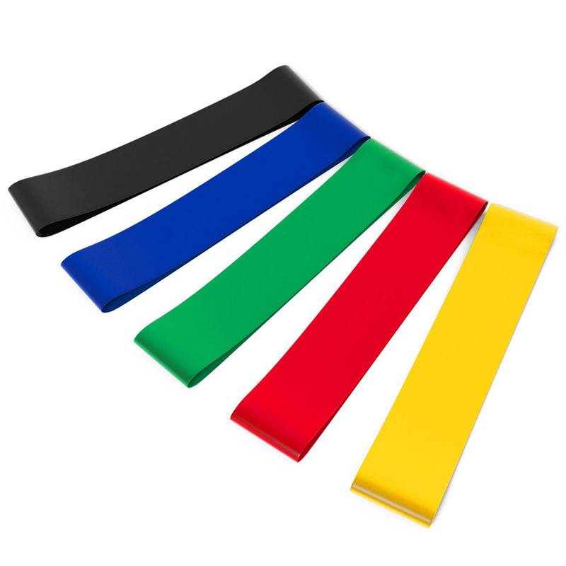 Yoga fitness resistance ring latex tension strap shaped beautiful leg training assisted thin body elastic band hip ring ring