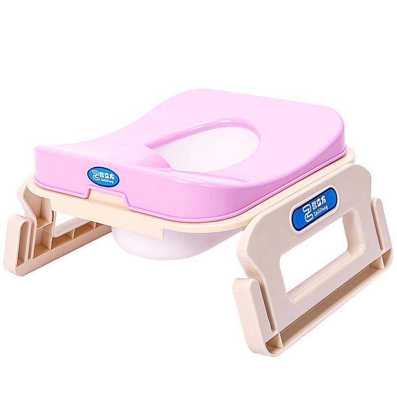 Children's squatting toilet squatting family training squat toilet to change toilet portable toilet portable folding toilet male and female babies auxiliary