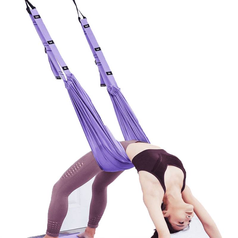 Air Yoga suspension home fitness equipment yoga inverted assisted training tension rope hanging door stretch band free installation