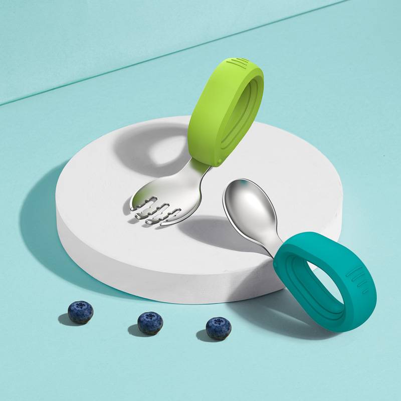 【Blue Spoon+Green Fork】 Bring a storage box