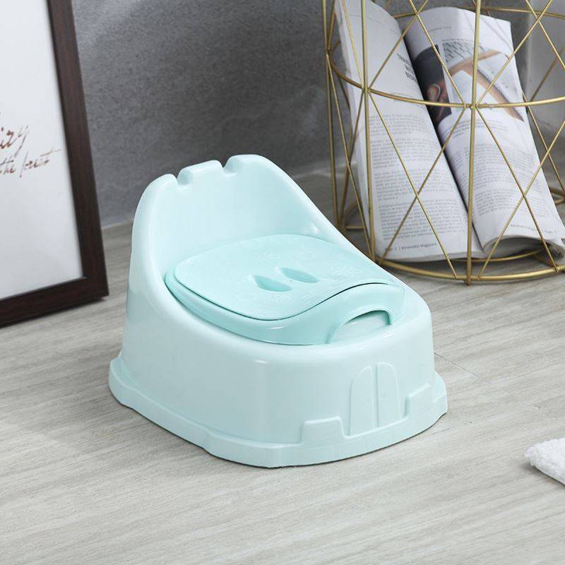 Children's toilet training urinal squatting toilet children's toilet large auxiliary small cushion cartoon male and female baby