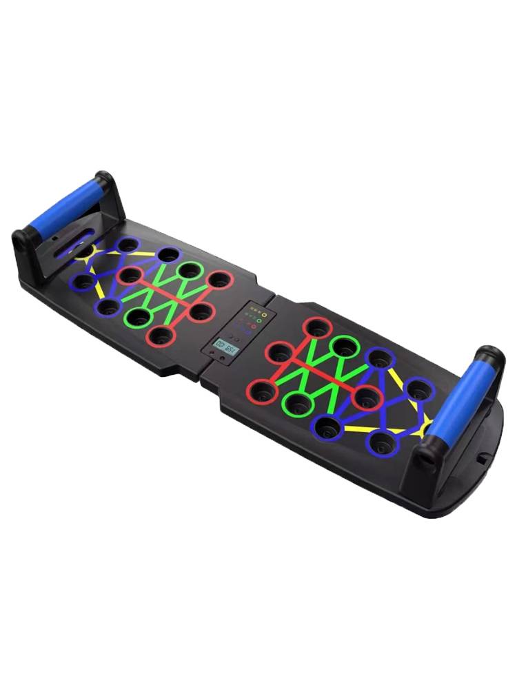 Multifunctional push -up board bracket training muscle sports fitness count is extended and professional folding household strong