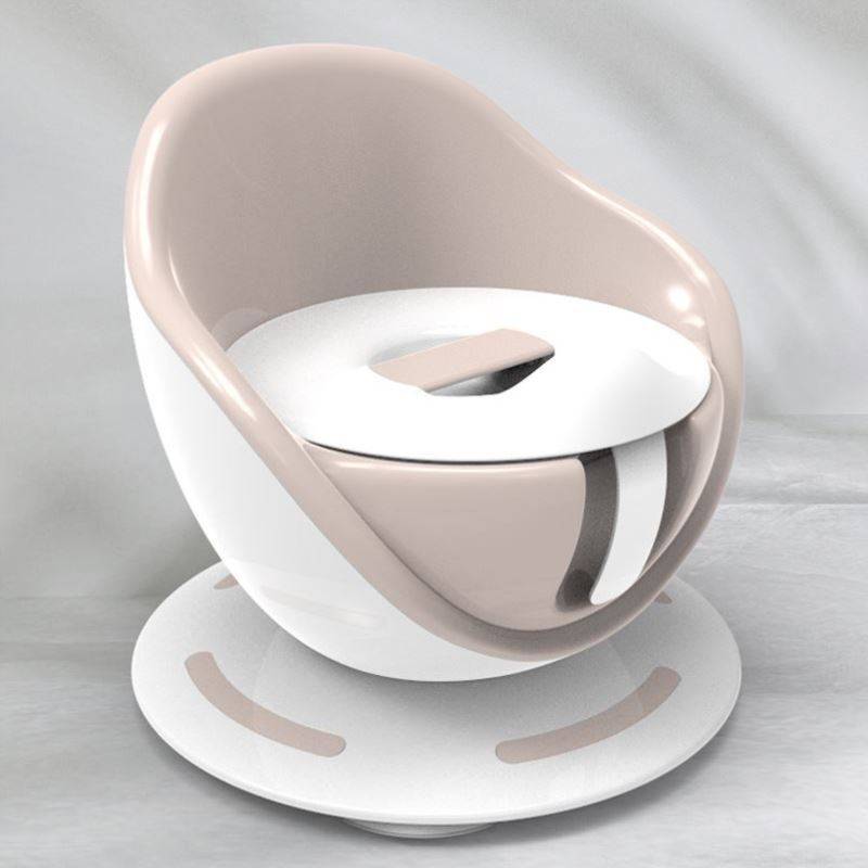 To train home-based toilet children to pee in a toilet for girls and to help their babies