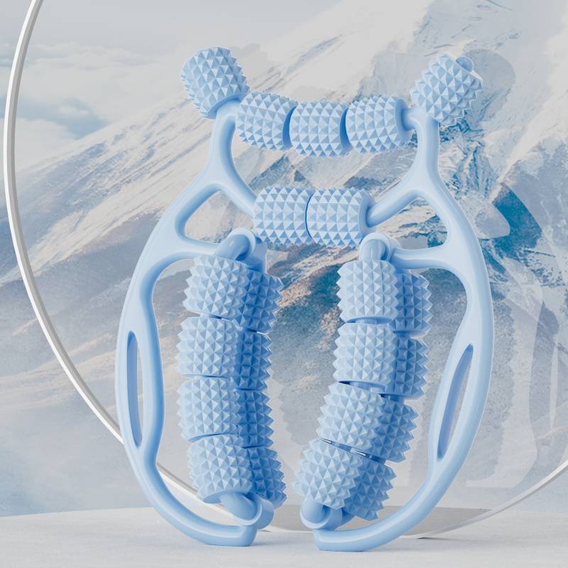 Blue: 23 wheels of leg massage [Five times Effect-No Essential Oil]
