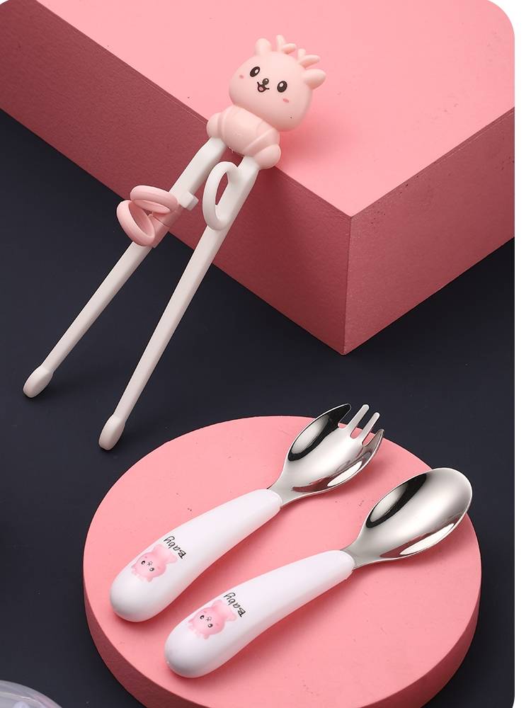 Children's chopsticks automatically played chopsticks to assist in learning, training training.