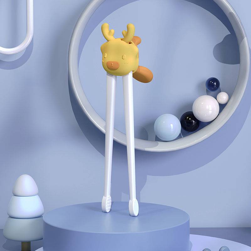 Upgrade tiger mouth chopsticks-lemon yellow