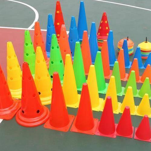 Basketball training logo barrier obstacle ice cylinder disc children taekwondo cross -column football equipment auxiliary equipment