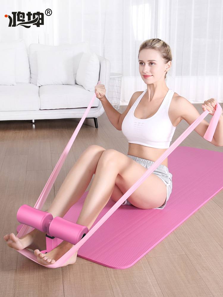 Sitting up sitting auxiliary abdominal muscle exercise exercise exercise suction cup fixed foot stabilization fitness equipment equipment