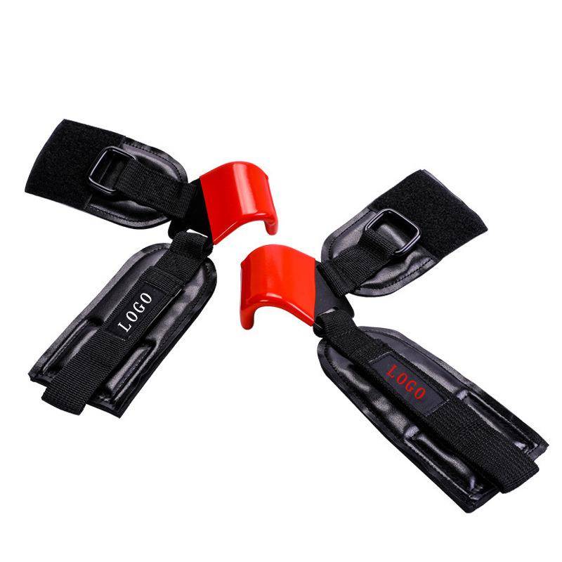 Help hook hard pull handle fitness horizontal barbar bumper body auxiliary portable grip hook equipment training traction